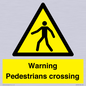 WV5292: Warning Pedestrians crossing