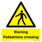 WV5292: Warning Pedestrians crossing