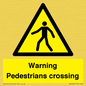WV5292: Warning Pedestrians crossing