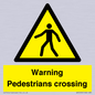 WV5292: Warning Pedestrians crossing