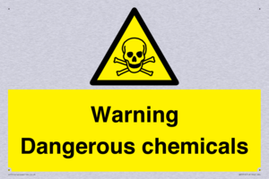 WV5312: Warning Dangerous chemicals