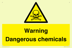 WV5312: Warning Dangerous chemicals