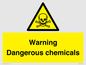 WV5312: Warning Dangerous chemicals