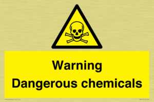 WV5312: Warning Dangerous chemicals