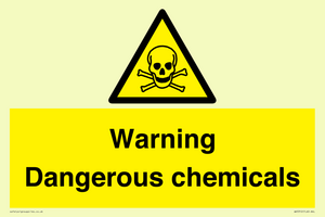WV5312: Warning Dangerous chemicals