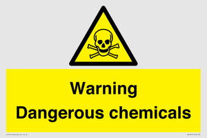 WV5312: Warning Dangerous chemicals