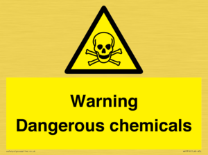 WV5312: Warning Dangerous chemicals