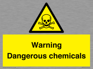 WV5312: Warning Dangerous chemicals