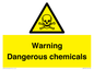 WV5312: Warning Dangerous chemicals