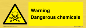 WV5312: Warning Dangerous chemicals