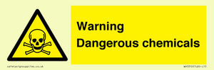 WV5312: Warning Dangerous chemicals
