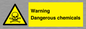 WV5312: Warning Dangerous chemicals