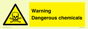 WV5312: Warning Dangerous chemicals