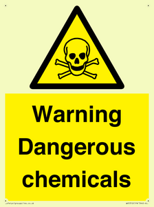 WV5312: Warning Dangerous chemicals