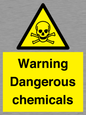 WV5312: Warning Dangerous chemicals