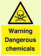 WV5312: Warning Dangerous chemicals