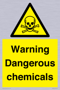 WV5312: Warning Dangerous chemicals