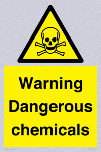 WV5312: Warning Dangerous chemicals
