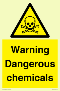 WV5312: Warning Dangerous chemicals