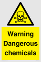 WV5312: Warning Dangerous chemicals