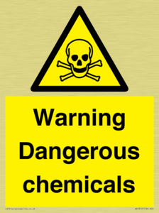 WV5312: Warning Dangerous chemicals