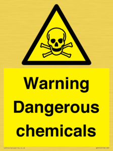 WV5312: Warning Dangerous chemicals