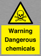 WV5312: Warning Dangerous chemicals