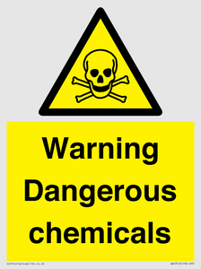 WV5312: Warning Dangerous chemicals