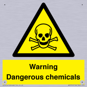 WV5312: Warning Dangerous chemicals