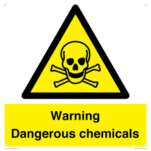 WV5312: Warning Dangerous chemicals
