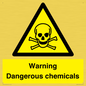 WV5312: Warning Dangerous chemicals