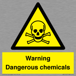 WV5312: Warning Dangerous chemicals