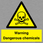 WV5312: Warning Dangerous chemicals