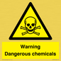 WV5312: Warning Dangerous chemicals