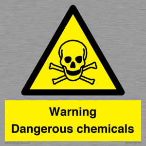 WV5312: Warning Dangerous chemicals