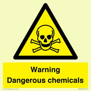 WV5312: Warning Dangerous chemicals