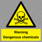 WV5312: Warning Dangerous chemicals