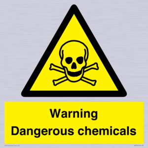 WV5312: Warning Dangerous chemicals