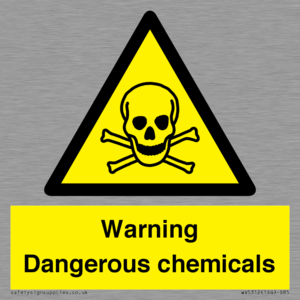 WV5312: Warning Dangerous chemicals