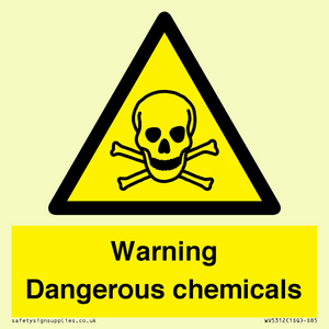 WV5312: Warning Dangerous chemicals