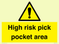 WV5332: High risk pick pocket area