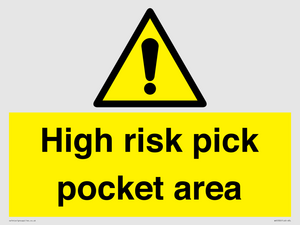 WV5332: High risk pick pocket area