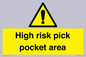 WV5332: High risk pick pocket area