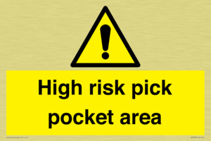 WV5332: High risk pick pocket area