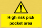 WV5332: High risk pick pocket area