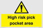 WV5332: High risk pick pocket area