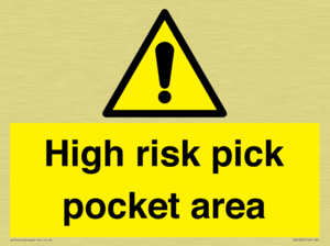 WV5332: High risk pick pocket area