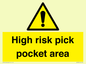 WV5332: High risk pick pocket area