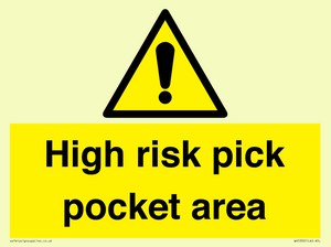 WV5332: High risk pick pocket area