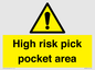 WV5332: High risk pick pocket area
